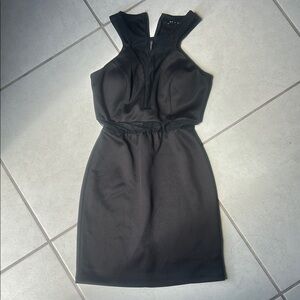 As U Wish Black Backless Dress